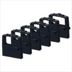 Prime-Kote Premium Black Nylon Ribbon for OKIDATA Microline 180, 182, 192, 280, 292, 320, 390 Printer (6/Pack)